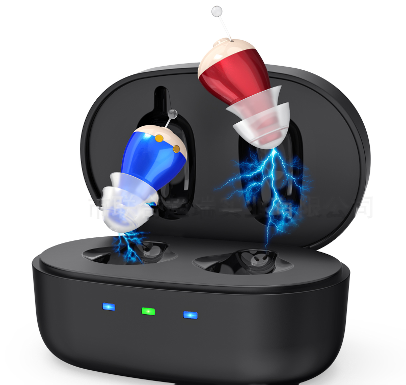 Noise reducing charging Mini hearing aid, hearing aid, in ear type