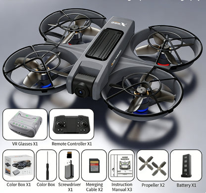 X226 VR Version Brushless Drone FPV Racing Drone with Optical Flow Hovering, HD Aerial Photography Remote Control Aircraft