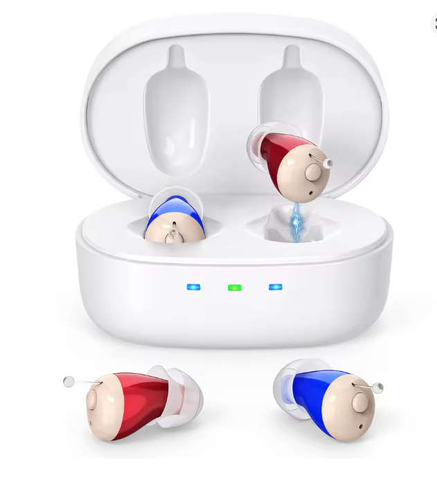 Noise reducing charging Mini hearing aid, hearing aid, in ear type