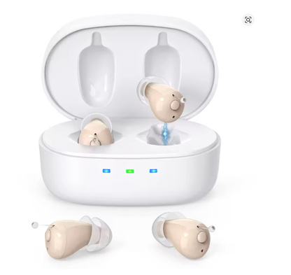 Noise reducing charging Mini hearing aid, hearing aid, in ear type