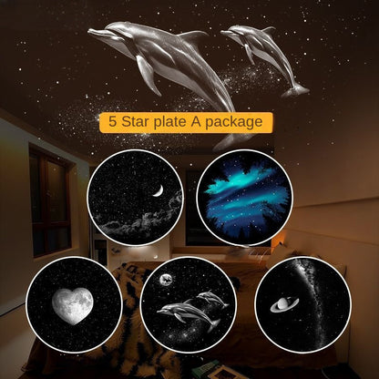 USB projection night light