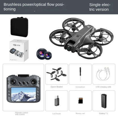Motor Drone with Screen GPS Aerial Photography Foldable Remote Control Aircraft