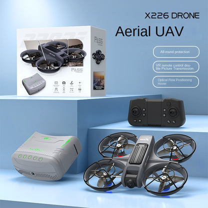 X226 VR Version Brushless Drone FPV Racing Drone with Optical Flow Hovering, HD Aerial Photography Remote Control Aircraft