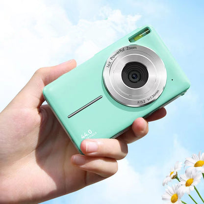 High-Definition Digital Camera Compact CCD Camera for Students Campus Gift Card Camera Fixed Focus Model
