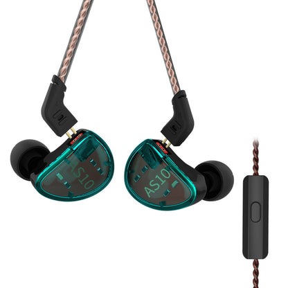 KZ AS10 In Ear Dynamic Iron Earphones