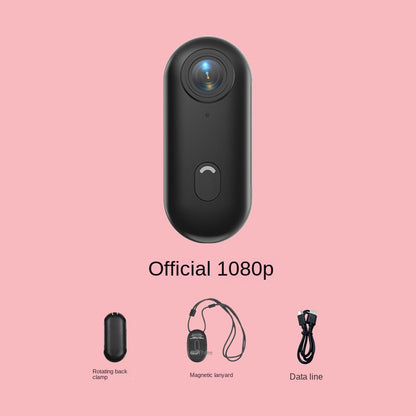 Thumb Bike Camera Magnetic Back Clip Sports Camera Thumb Recorder Pet