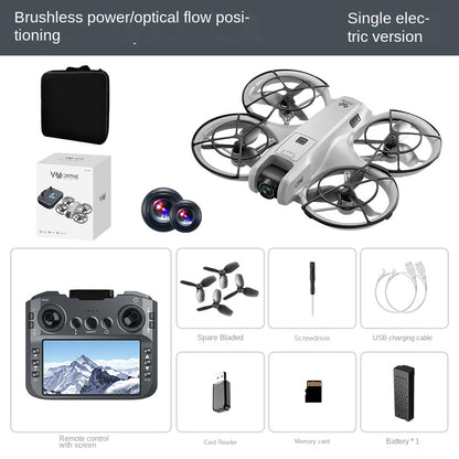 Motor Drone with Screen GPS Aerial Photography Foldable Remote Control Aircraft