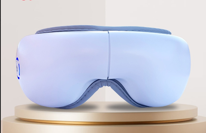 Eye Massager Rechargeable Bluetooth Vibrating Heat Therapy Fatigue Relief Folding Eye Mask Kids Eye Care Gift