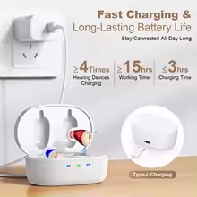 Noise reducing charging Mini hearing aid, hearing aid, in ear type