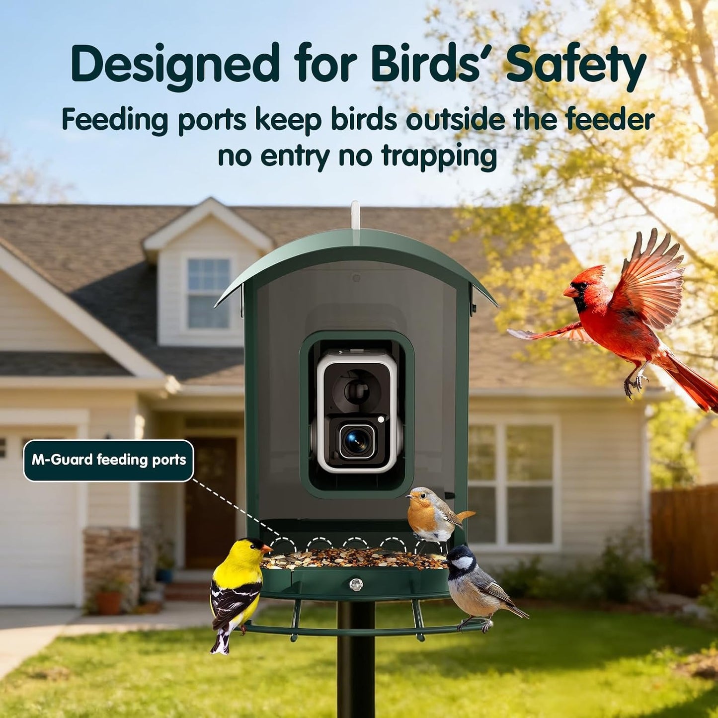 SH66 Bird Feeder with Camera