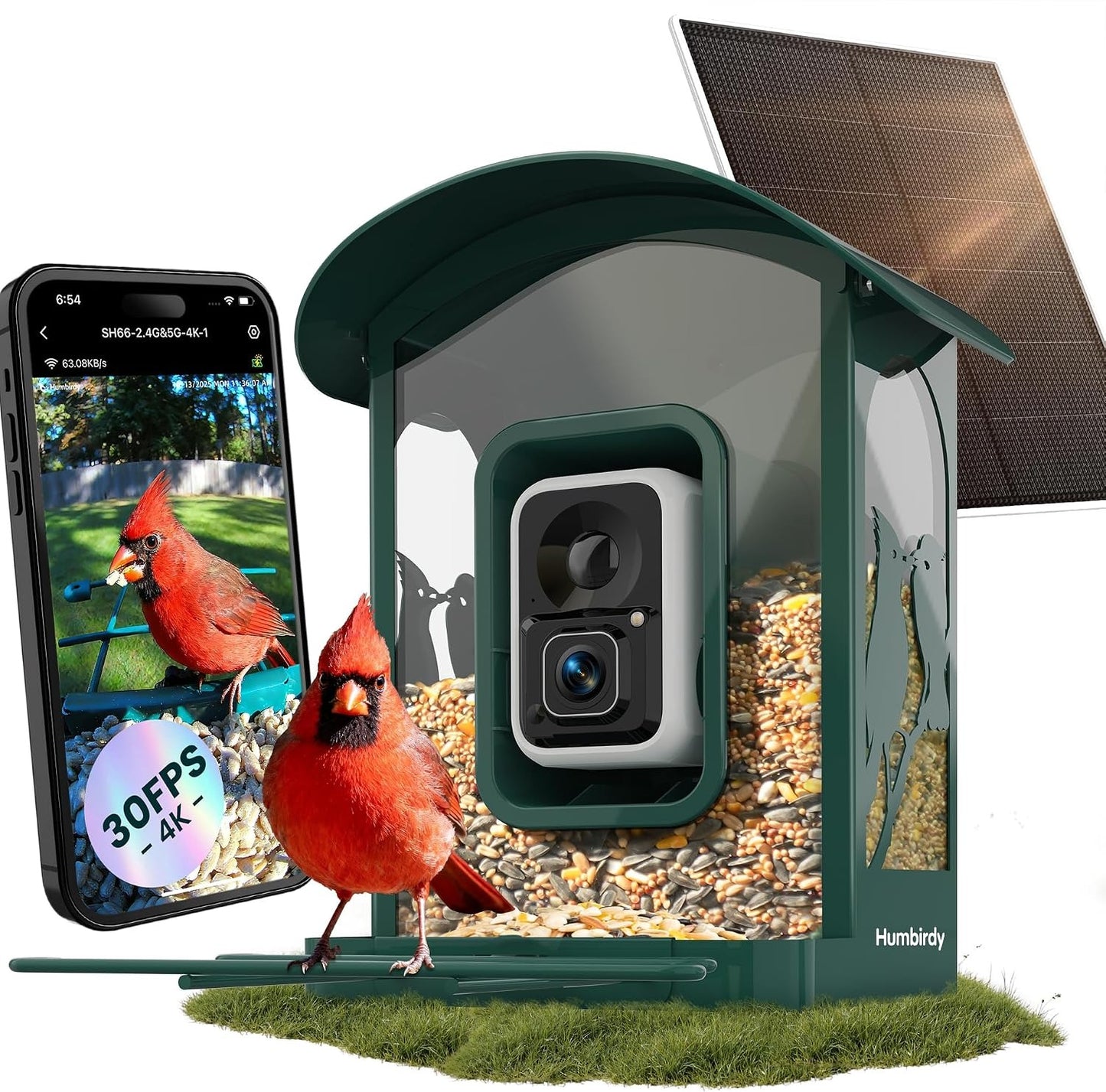 SH66 Bird Feeder with Camera