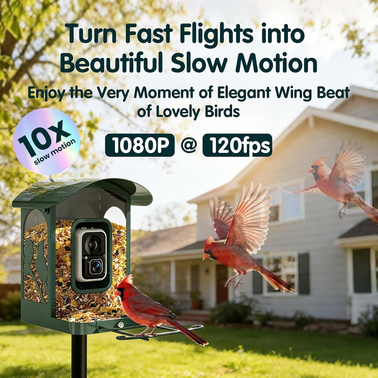 SH66 Bird Feeder with Camera